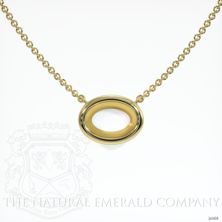 18K Yellow Gold Vedic Necklace Setting