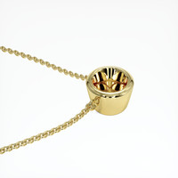 18K Yellow Gold Vedic Necklace Setting Image