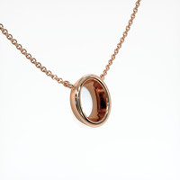 14K Rose Gold Vedic Necklace Setting Image