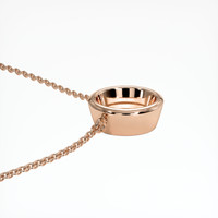 14K Rose Gold Vedic Necklace Setting Image