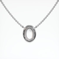 14K White Gold Vedic Necklace Setting Video