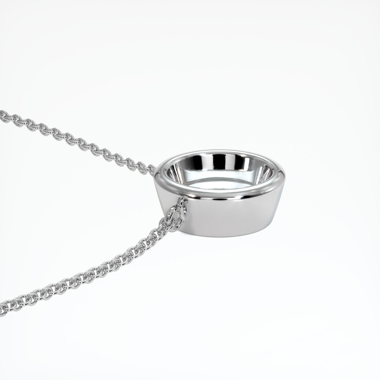 18K White Gold Vedic Necklace Setting