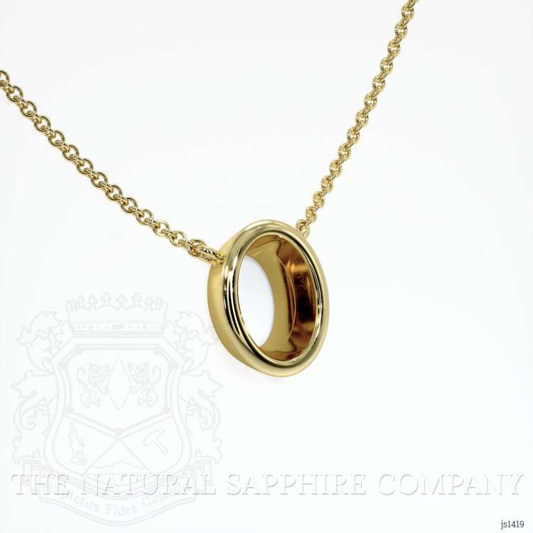 10K Yellow Gold Vedic Necklace Setting