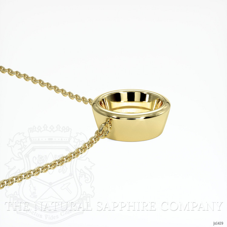 10K Yellow Gold Vedic Necklace Setting