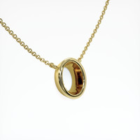 14K Yellow Gold Vedic Necklace Setting Image