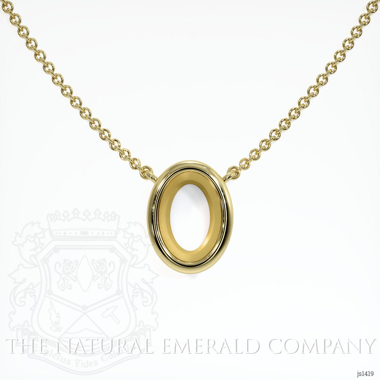 18K Yellow Gold Vedic Necklace Setting