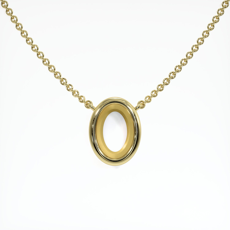 18K Yellow Gold Vedic Necklace Setting