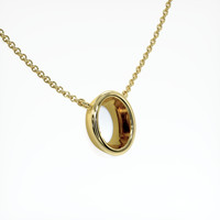 18K Yellow Gold Vedic Necklace Setting Image