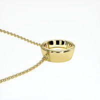 18K Yellow Gold Vedic Necklace Setting Image