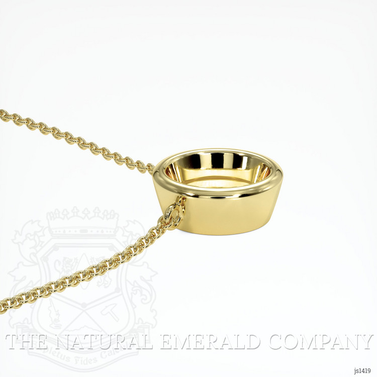 18K Yellow Gold Vedic Necklace Setting