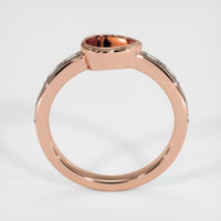14K Rose Gold Accent Stones Ring Setting Image