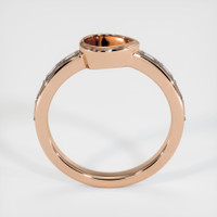 18K Rose Gold Accent Stones Ring Setting Image