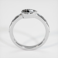 10K White Gold Accent Stones Ring Setting Image