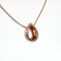 14K Rose Gold Vedic Necklace Setting Image