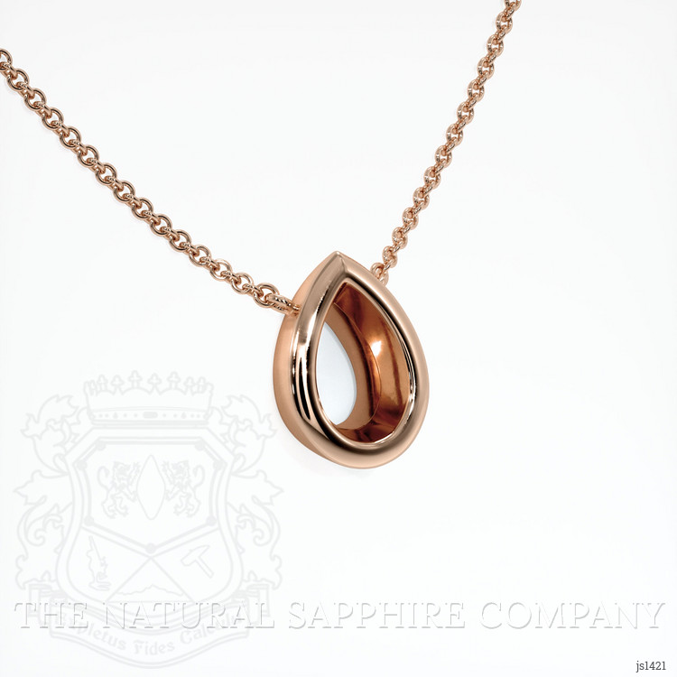 14K Rose Gold Vedic Necklace Setting