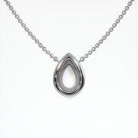 14K White Gold Vedic Necklace Video
