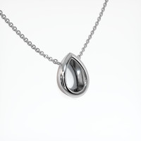 14K White Gold Vedic Necklace Setting Image