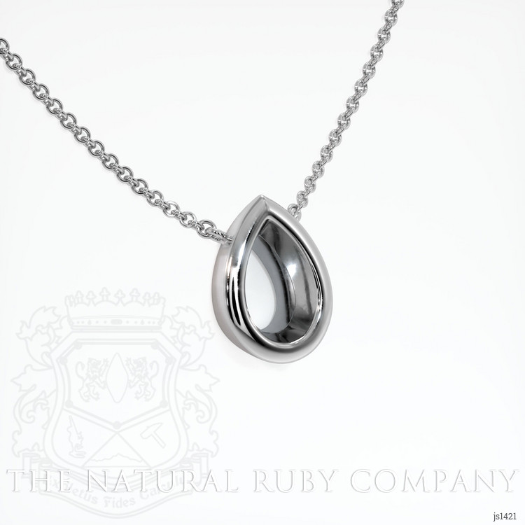 18K White Gold Vedic Necklace Setting