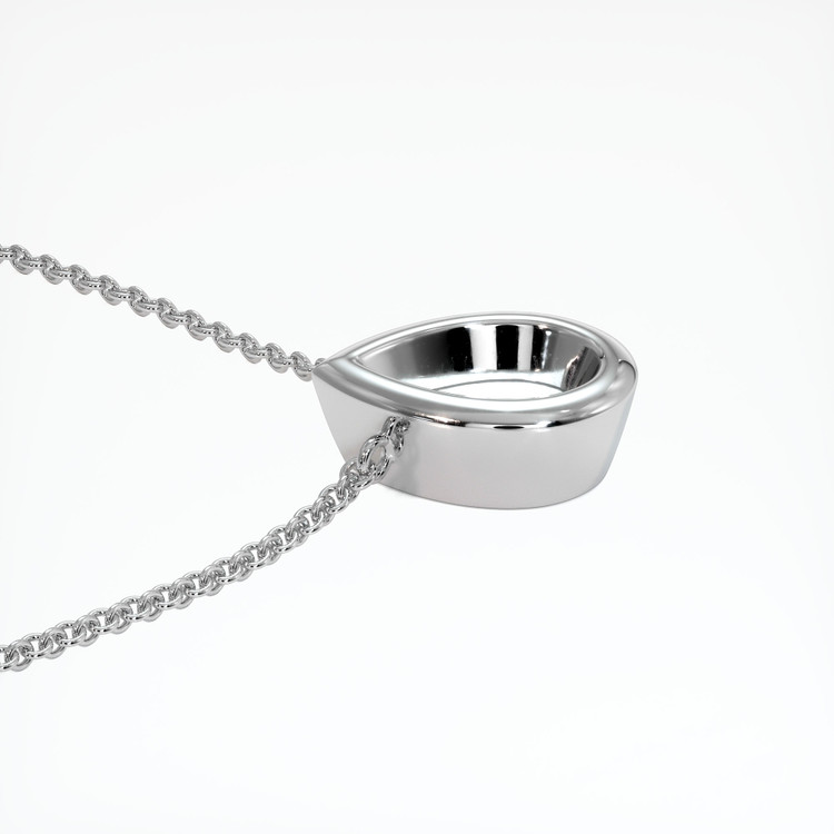 18K White Gold Vedic Necklace Setting