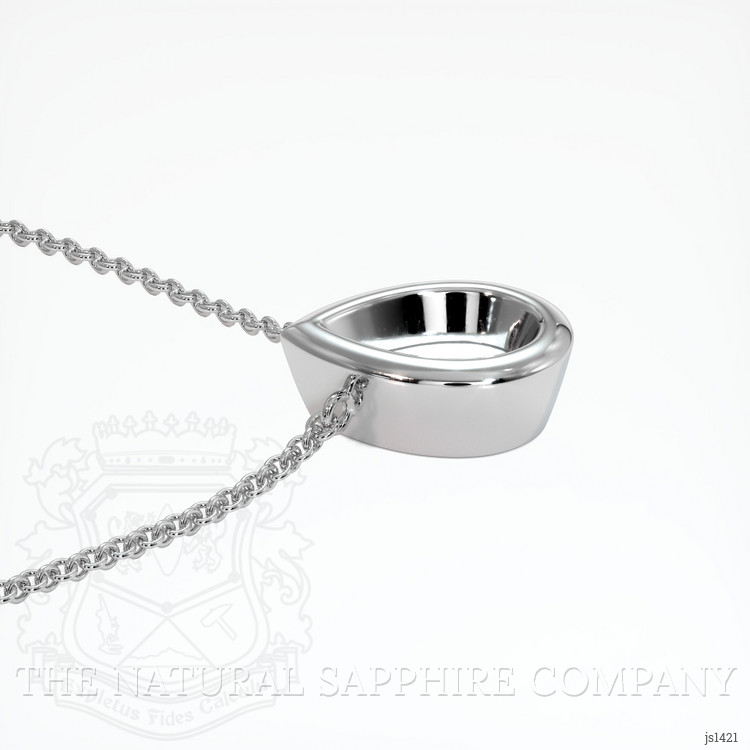 18K White Gold Vedic Necklace Setting