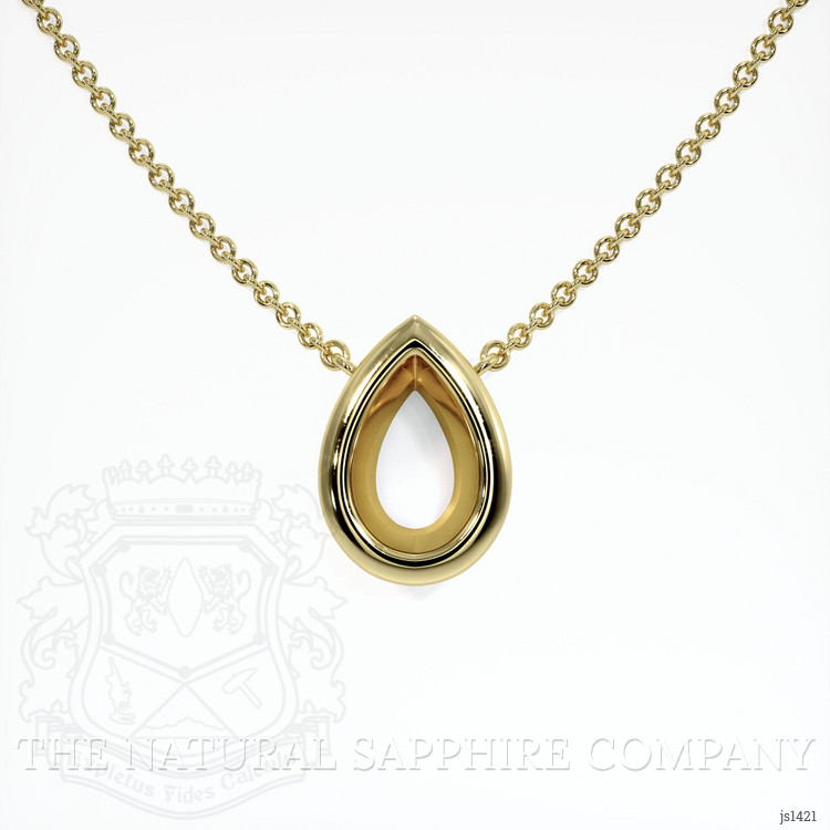 10K Yellow Gold Vedic Necklace Setting