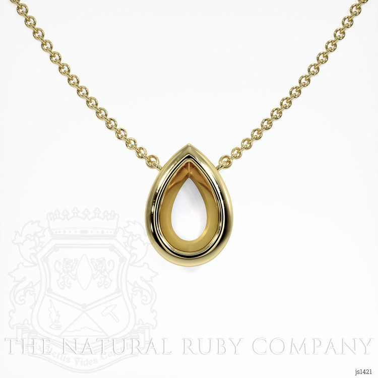 14K Yellow Gold Vedic Necklace Setting