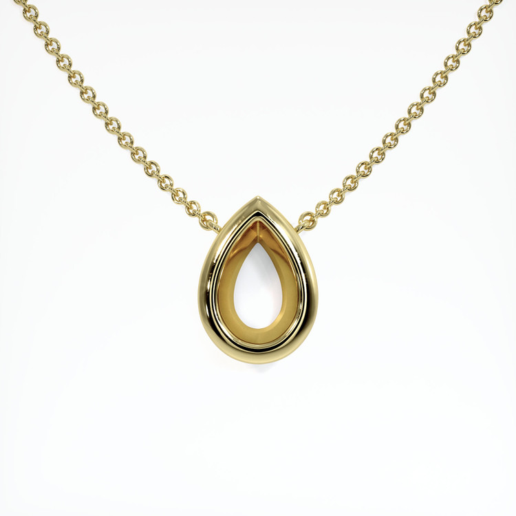 18K Yellow Gold Vedic Necklace Setting