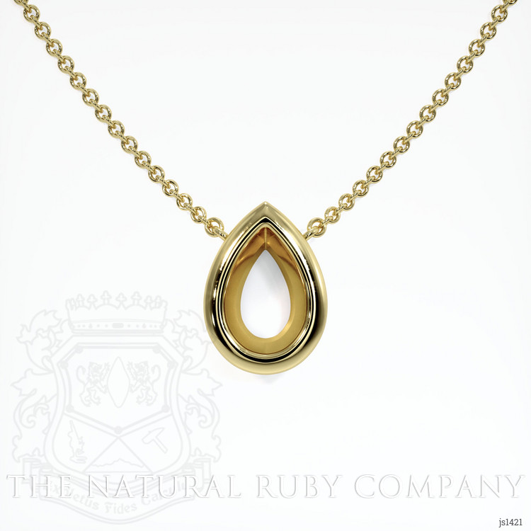 18K Yellow Gold Vedic Necklace Setting