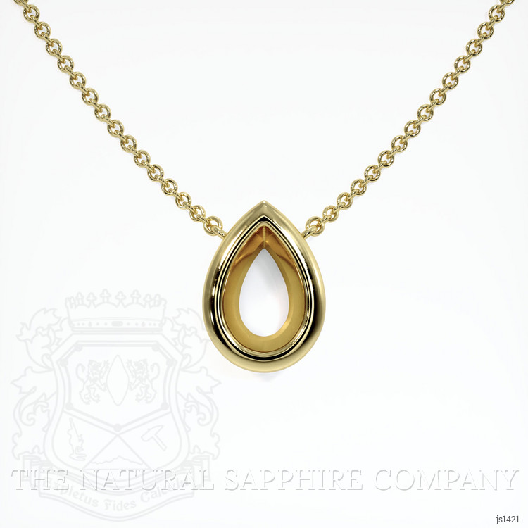 18K Yellow Gold Vedic Necklace Setting