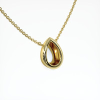 18K Yellow Gold Vedic Necklace Setting Image