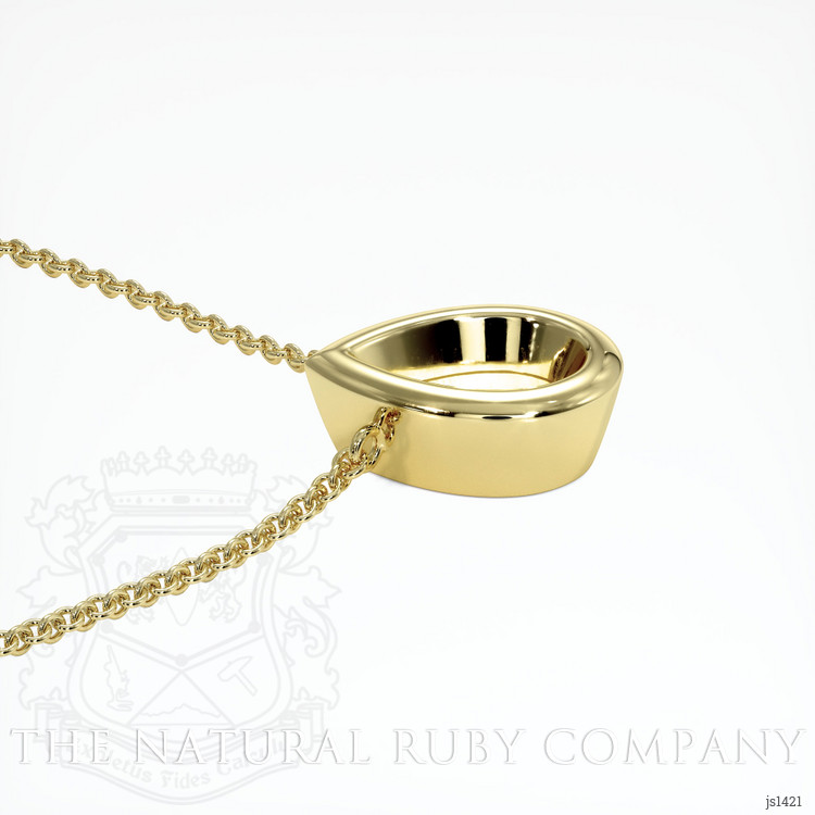 18K Yellow Gold Vedic Necklace Setting