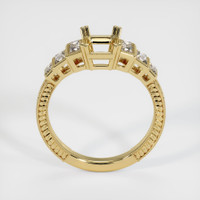10K Yellow Gold Antique Style Ring Setting Image
