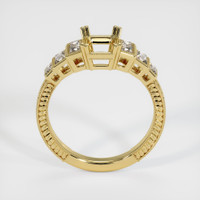 18K Yellow Gold Antique Style Ring Setting Image