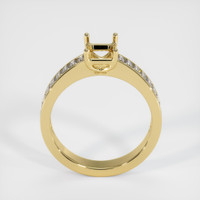 18K Yellow Gold Accent Stones Ring Setting Image