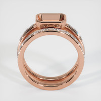 14K Rose Gold Wedding Set Ring Setting Image