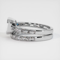 18K White Gold Wedding Set Ring Setting Image
