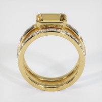 14K Yellow Gold Wedding Set Ring Setting Image