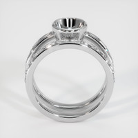 18K White Gold Wedding Set Ring Setting Image