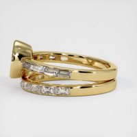 14K Yellow Gold Wedding Set Ring Setting Image
