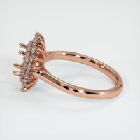 14K Rose Gold Antique Style Ring Setting Image