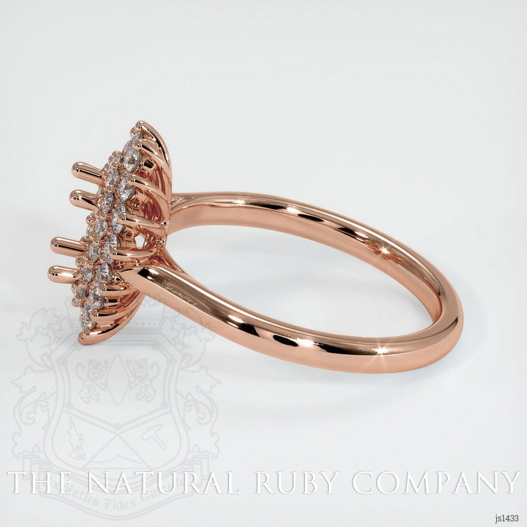 14K Rose Gold Antique Style Ring Setting