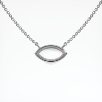 10K White Gold Vedic Necklace Setting Video