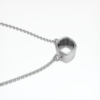 10K White Gold Vedic Necklace Setting Image