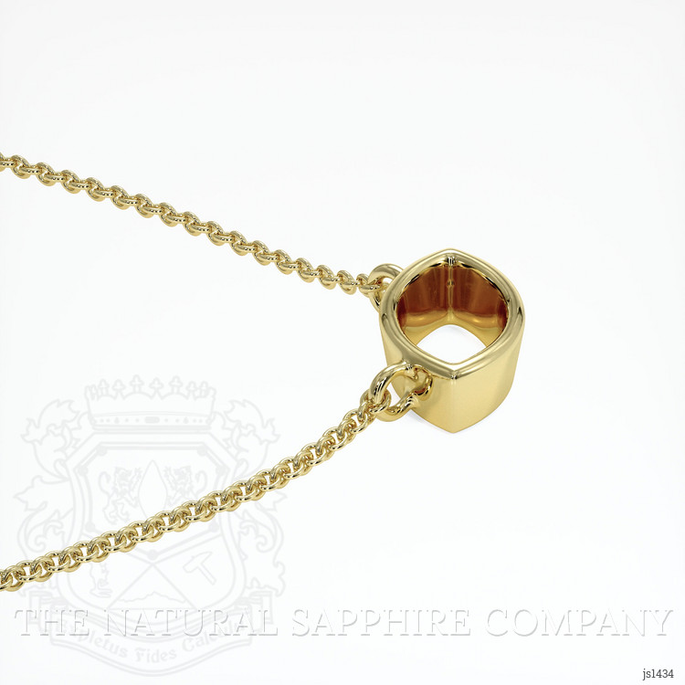 14K Yellow Gold Vedic Necklace Setting
