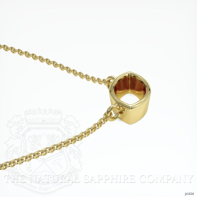 18K Yellow Gold Vedic Necklace Setting