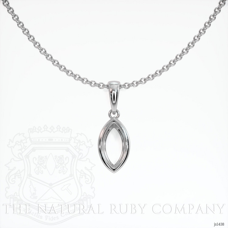 Platinum 950 Vedic Pendant Setting