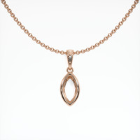 14K Rose Gold Vedic Pendant Setting Video