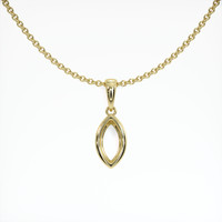 14K Yellow Gold Vedic Pendant Setting Video