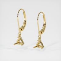 14K Yellow Gold Drops Earring Setting Video