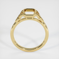 14K Yellow Gold Bezel Ring Setting Image